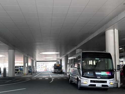 博多南駅付近の乗車場所 現地写真2